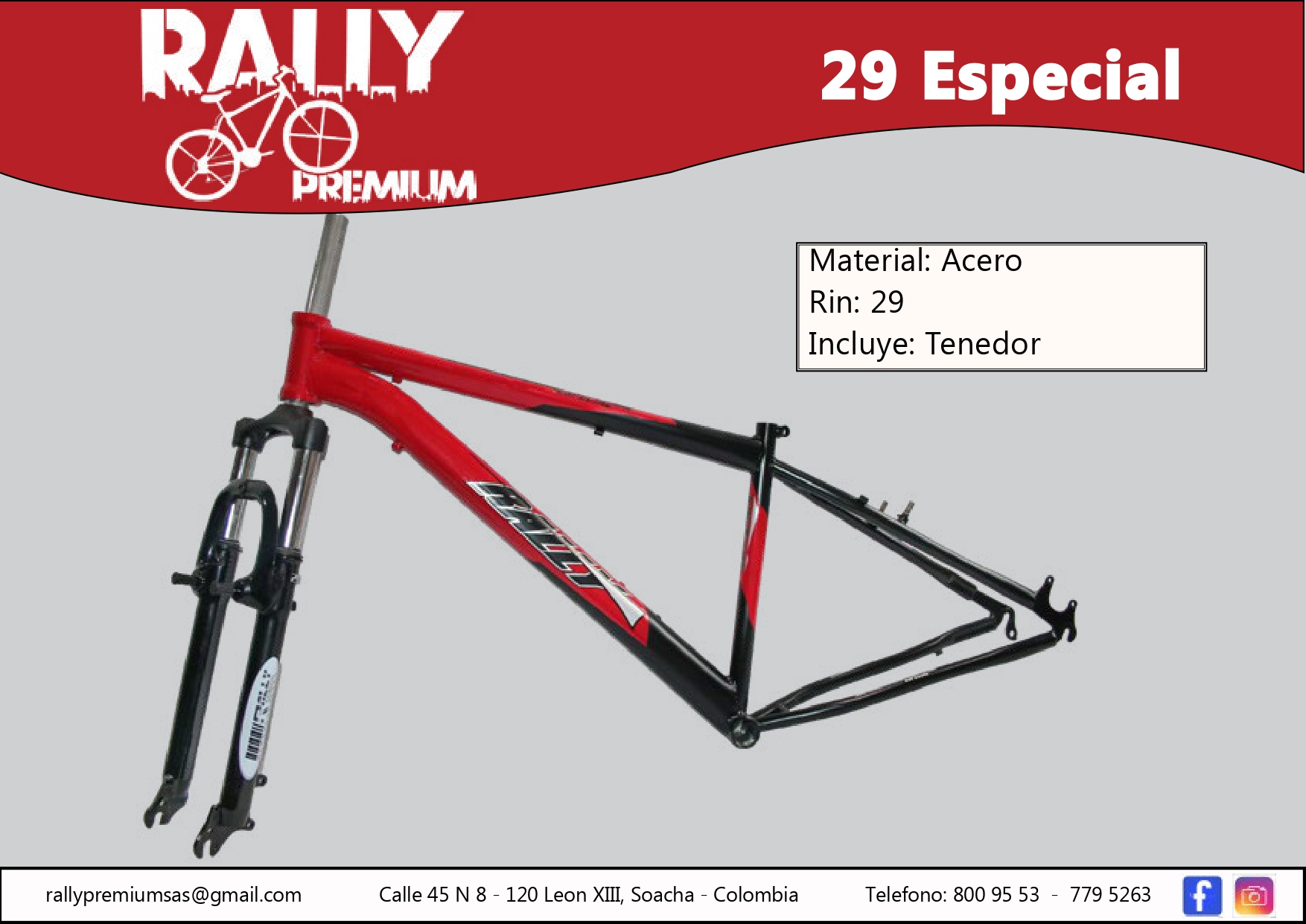 Bicicleta 2025 rally premium